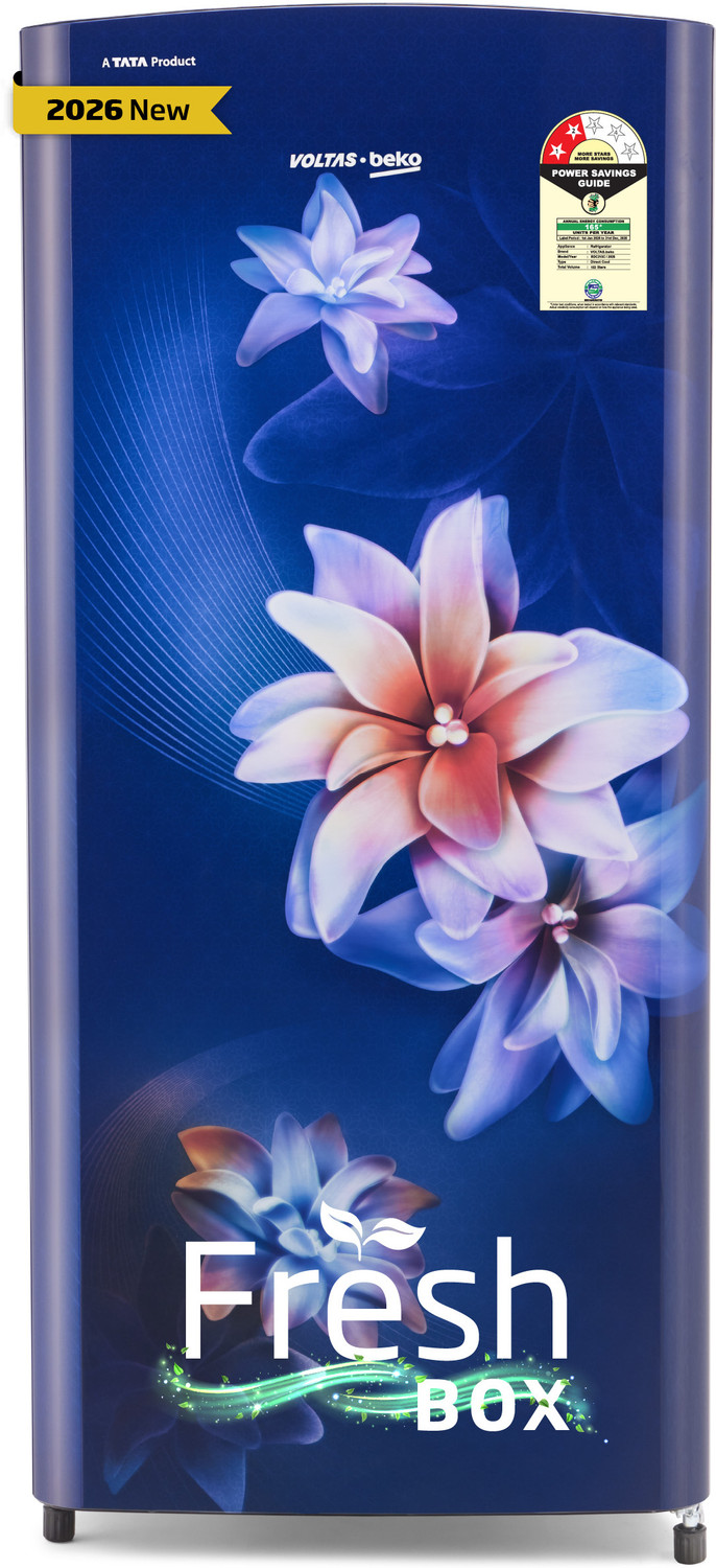 Image of Voltas Beko 183 L Direct Cool Single Door 2 Star Refrigerator