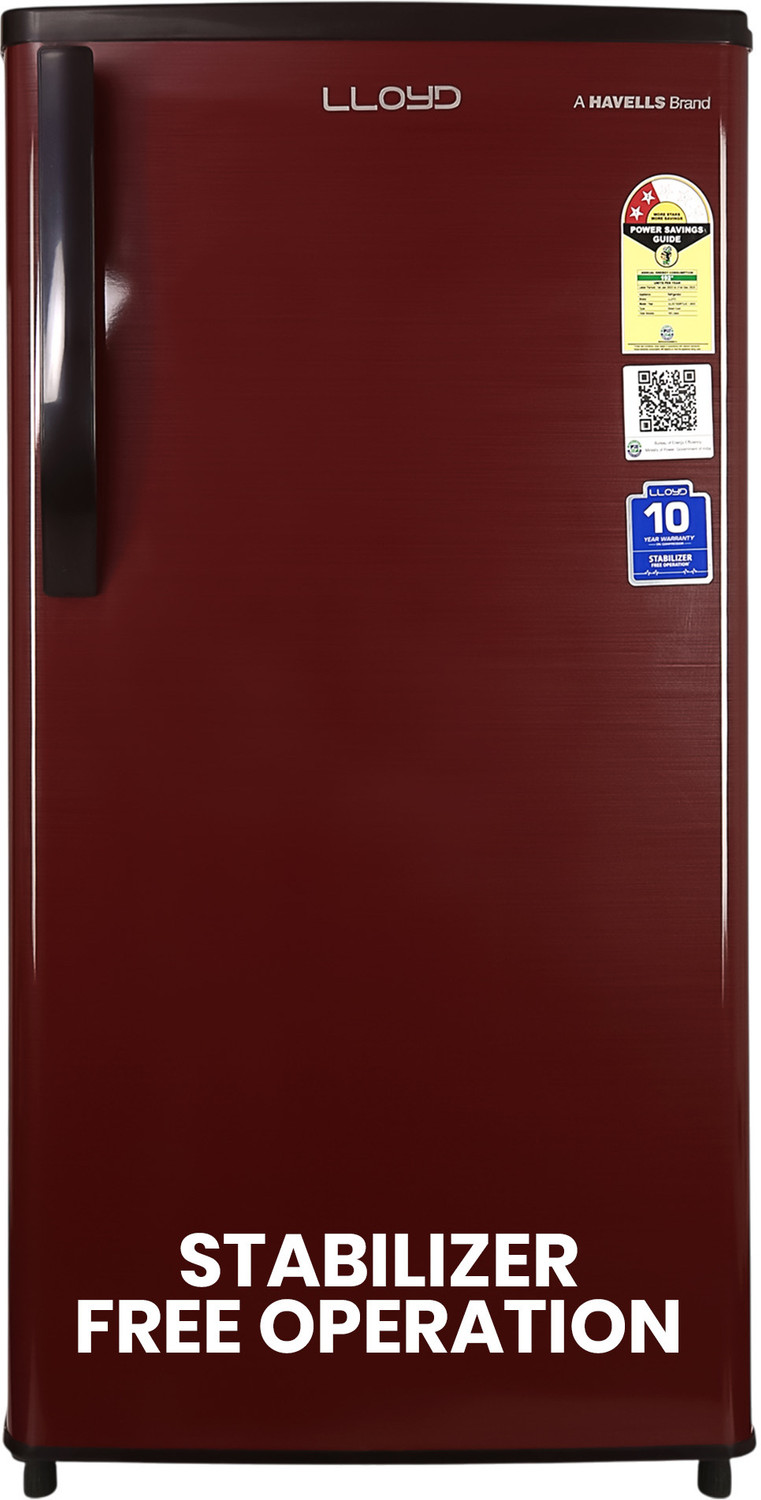Image of Lloyd by Havells 165 L Direct Cool Single Door 2 Star Refrigerator with Big Bottle Storage Low NoiseStabilizer Free Operation
