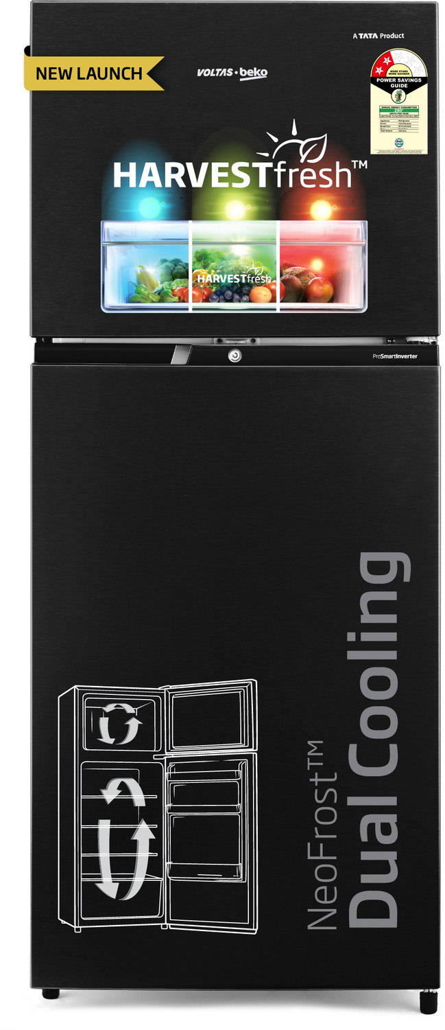 Image of Voltas Beko 320 L Frost Free Double Door 2 Star Refrigerator