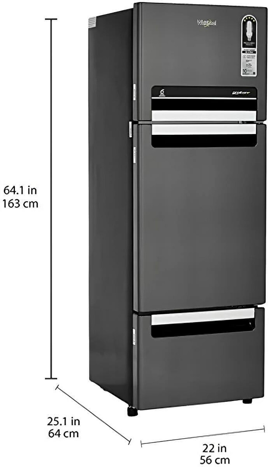 Image of Whirlpool 215 L Frost Free Triple Door Refrigerator