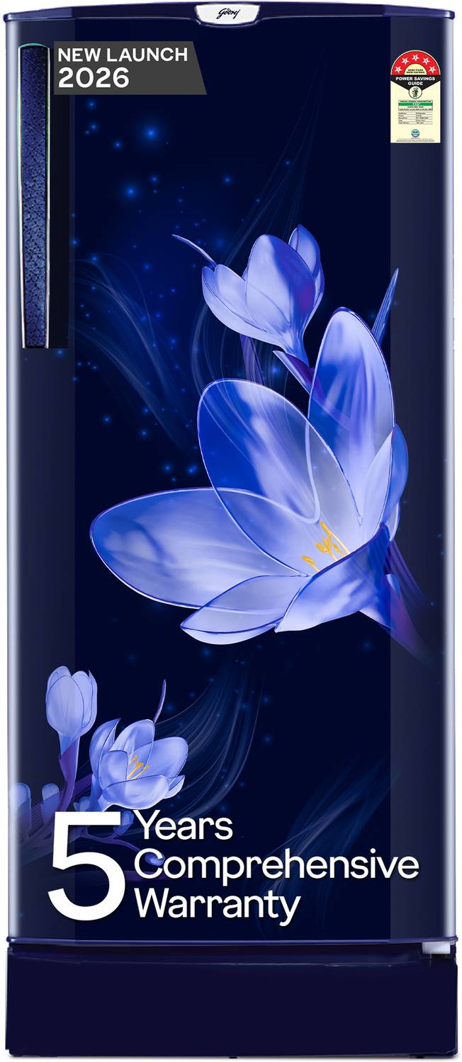 Godrej 185 L Direct Cool Single Door 5 Star Refrigerator (Blue, R