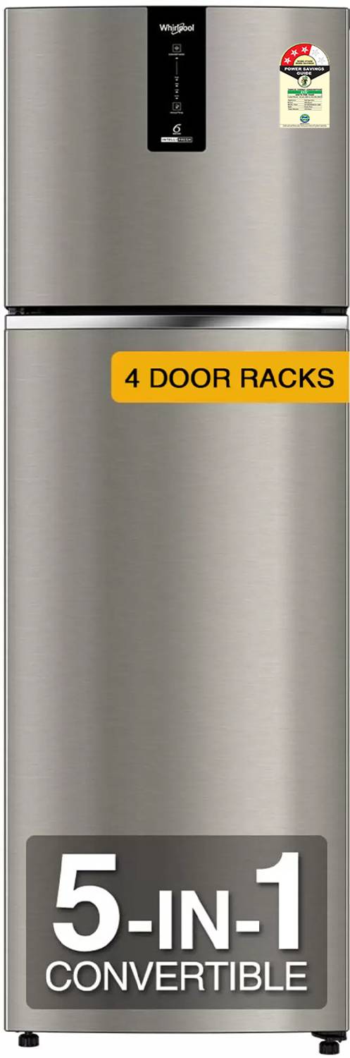 Whirlpool 235 L Frost Free Double Door 3 Star Convertible Refrigerator with 5-in-1 Convertible Modes