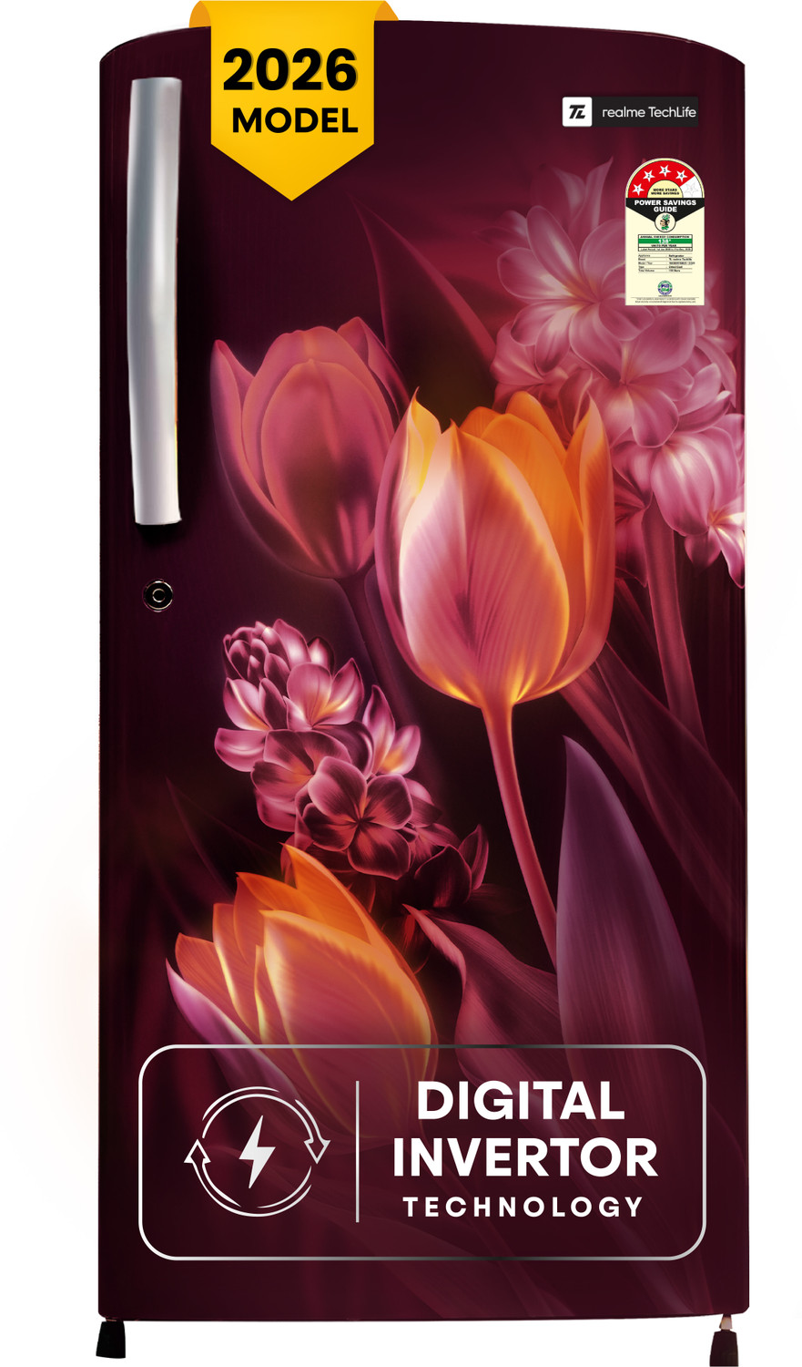 Image of realme TechLife 180 L Direct Cool Single Door 4 Star Refrigerator