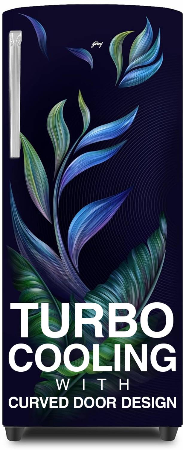 Godrej 268 L Direct Cool Single Door 3 Star Refrigerator  with Turbo Cooling Technology Ensuring Faster Cooling