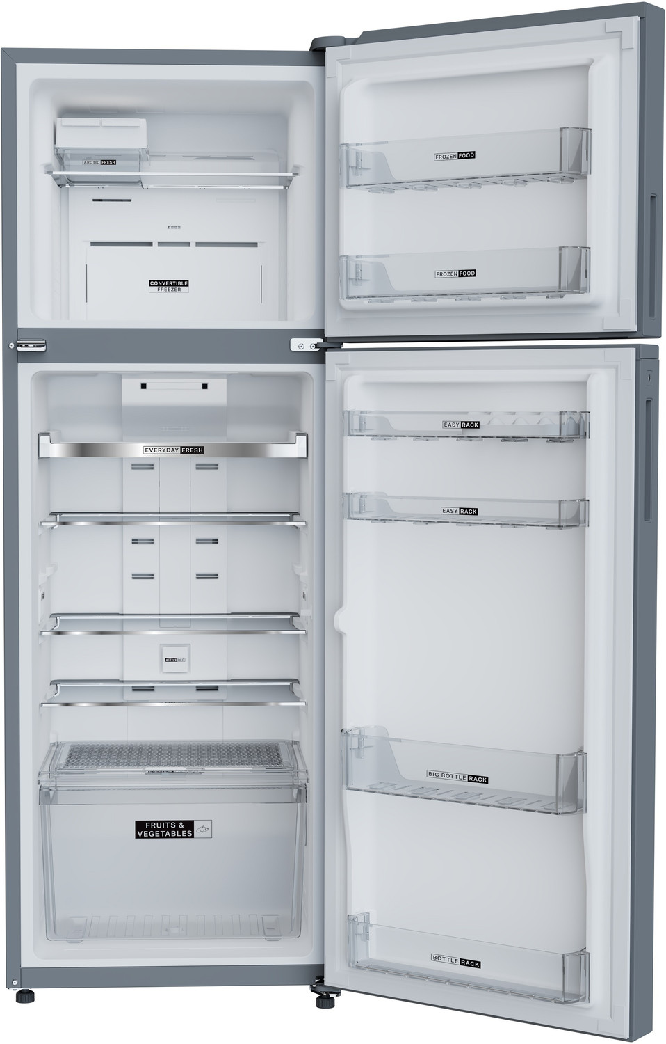Image of Whirlpool 327 L Frost Free Double Door 2 Star Convertible Refrigerator with 10-in-1 Convertible Modes