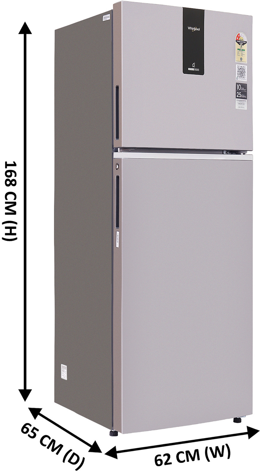 Image of Whirlpool 308 L Frost Free Double Door 2 Star Refrigerator