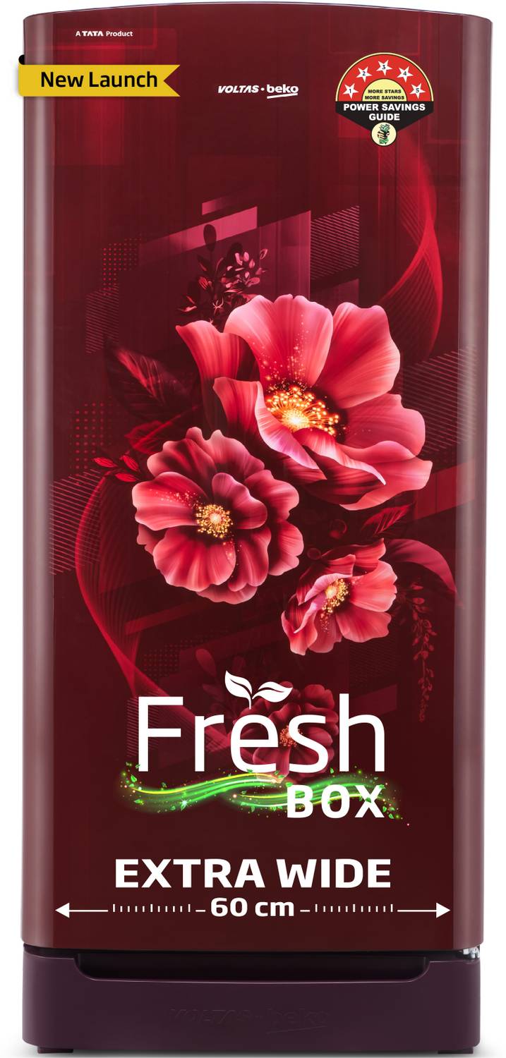 Voltas Beko 183 L Direct Cool Single Door 5 Star Refrigerator - Image 1