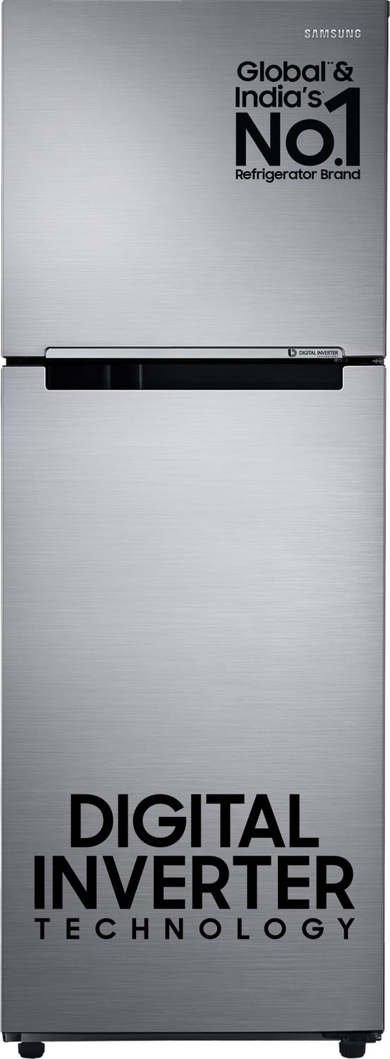 Samsung 236 L Frost Free Double Door 3 Star Refrigerator  with Digital Inverter