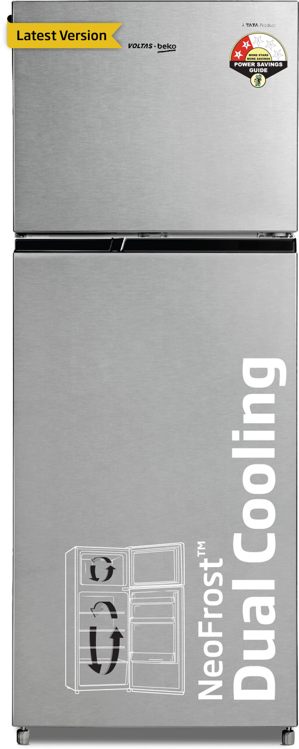 Image of Voltas Beko by A Tata Product 228 L Frost Free Double Door 2 Star Refrigerator