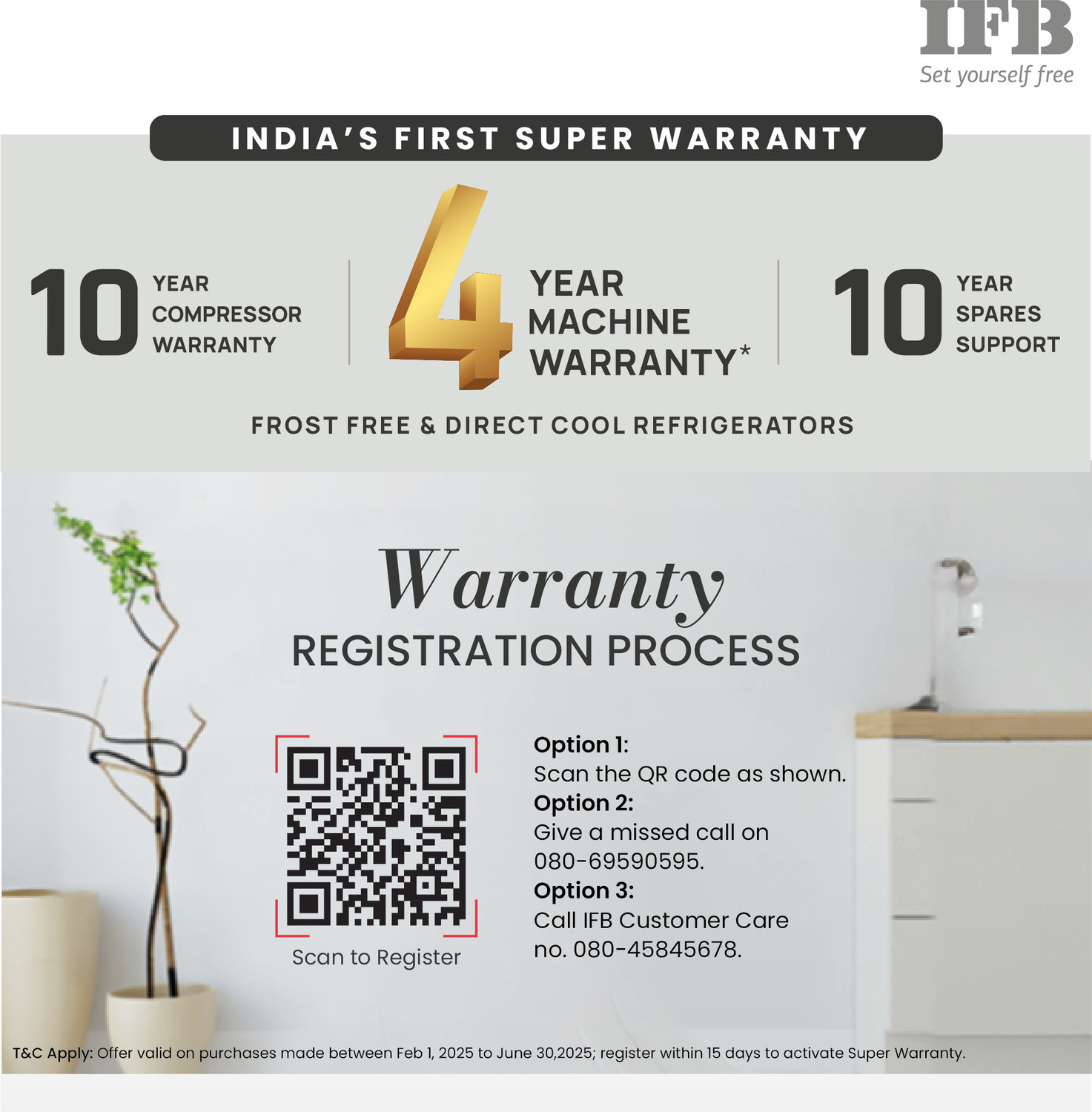 Image of IFB 187 L Direct Cool Single Door 5 Star Refrigerator with Base Drawer with Powered by E-Tech, Extraordinary Storage, Base Drawer, Quadra Crisper with Humidity Controller, Advanced Inverter Compressor