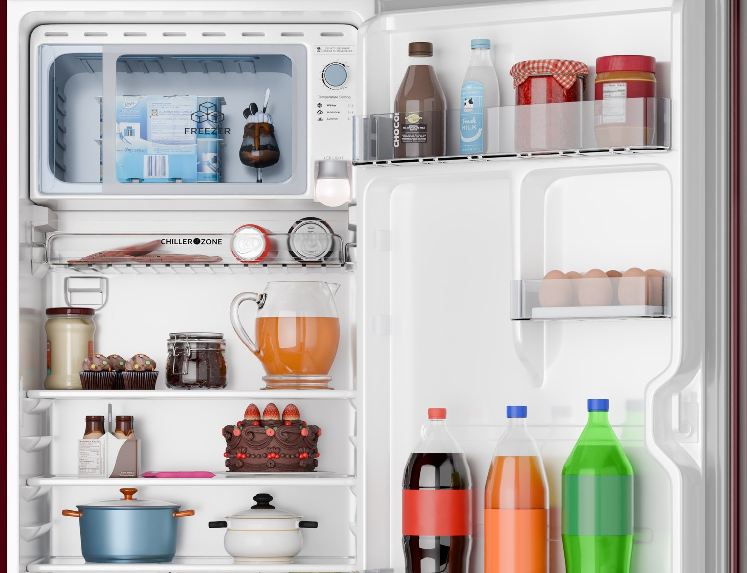 Image of Panasonic 215 L Direct Cool Single Door 2 Star Refrigerator
