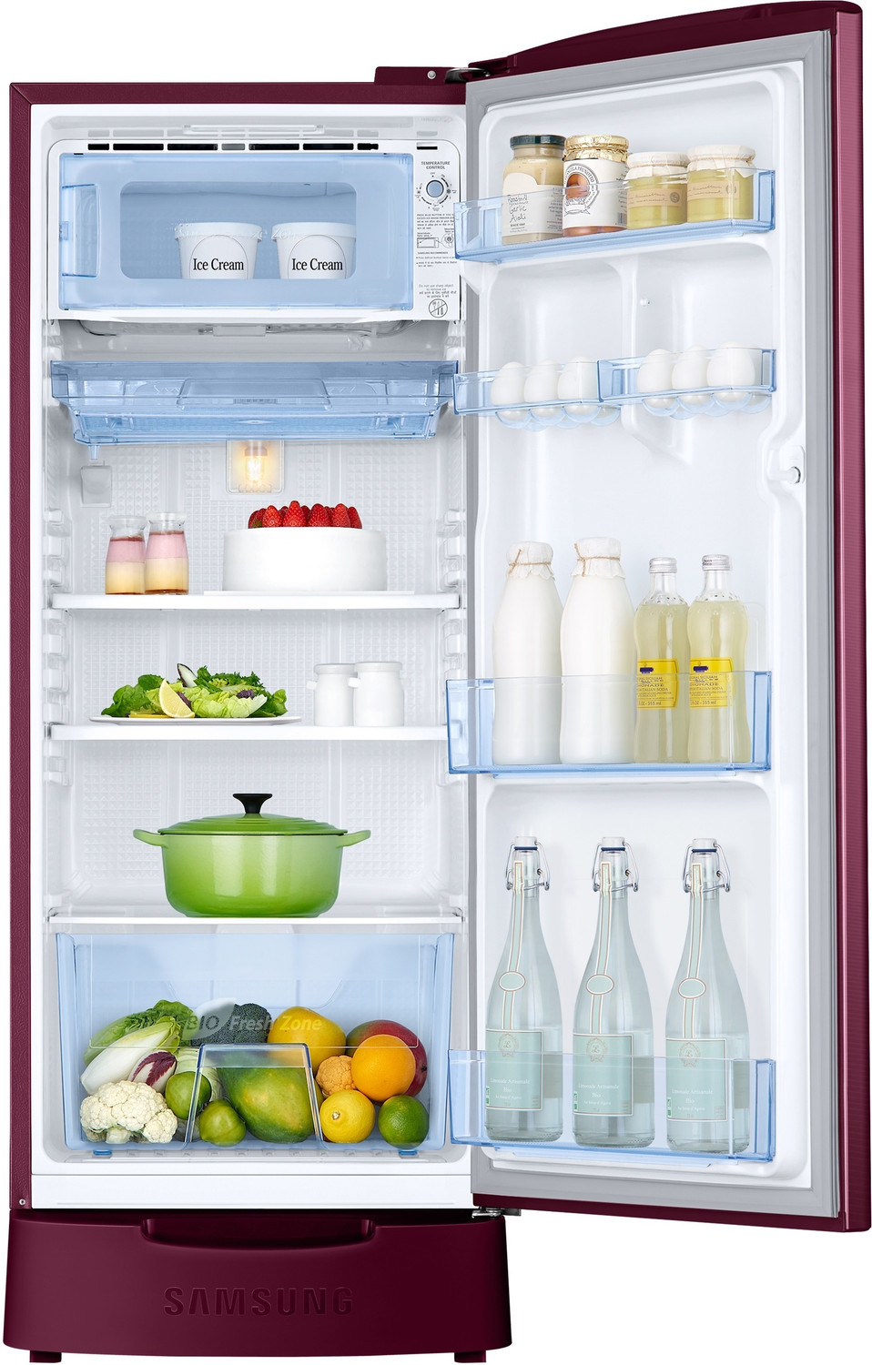 Image of Samsung 183 L Direct Cool Single Door 2 Star Refrigerator