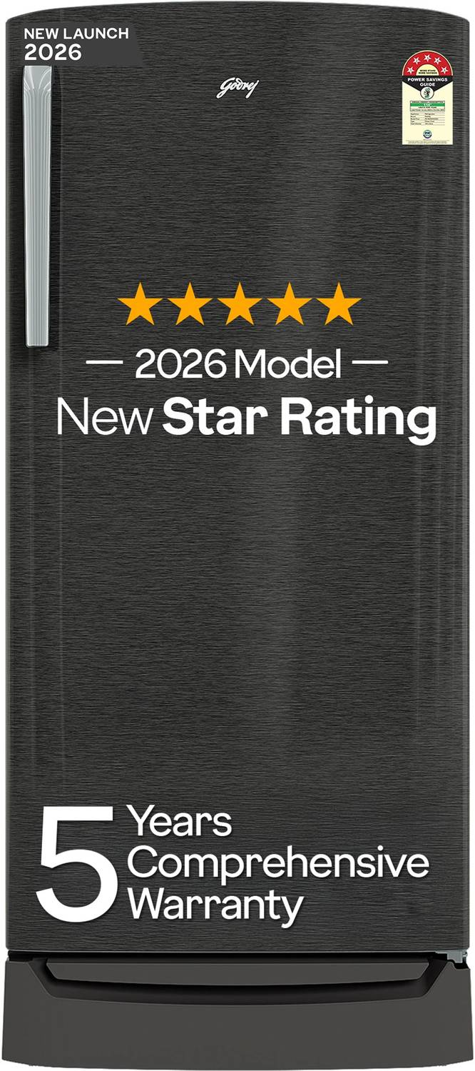 Godrej 194 L Direct Cool Single Door 5 Star Refrigerator (Fossil