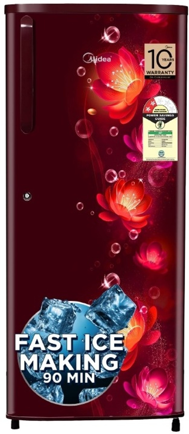 Image of Midea 215 L Direct Cool Single Door 2 Star Refrigerator