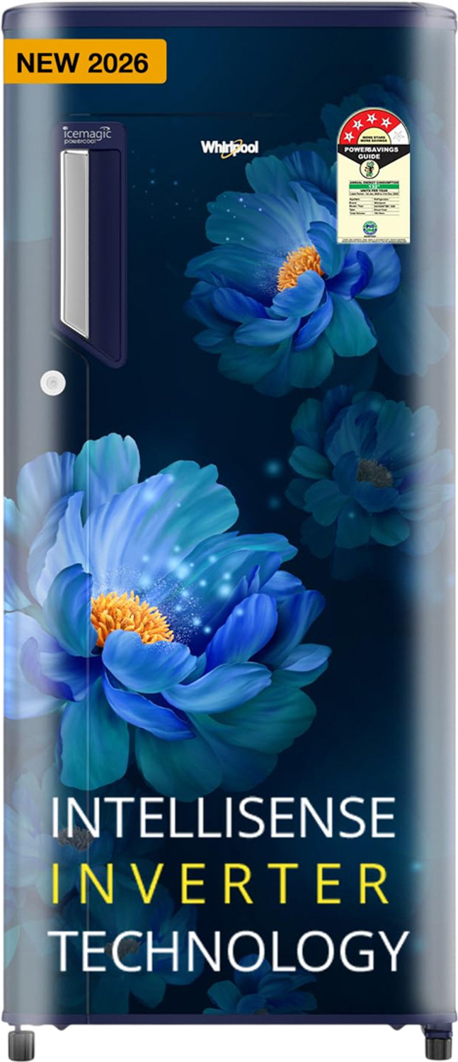 Image of Whirlpool 192 L Direct Cool Single Door 4 Star Refrigerator with 4 star Refrigerator, upto 12 hour cooling retention, fridge