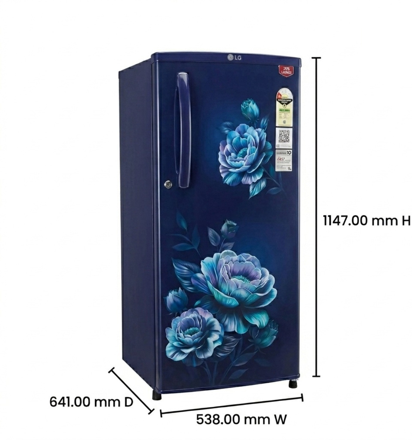 Image of LG 180 L Direct Cool Single Door 1 Star Refrigerator