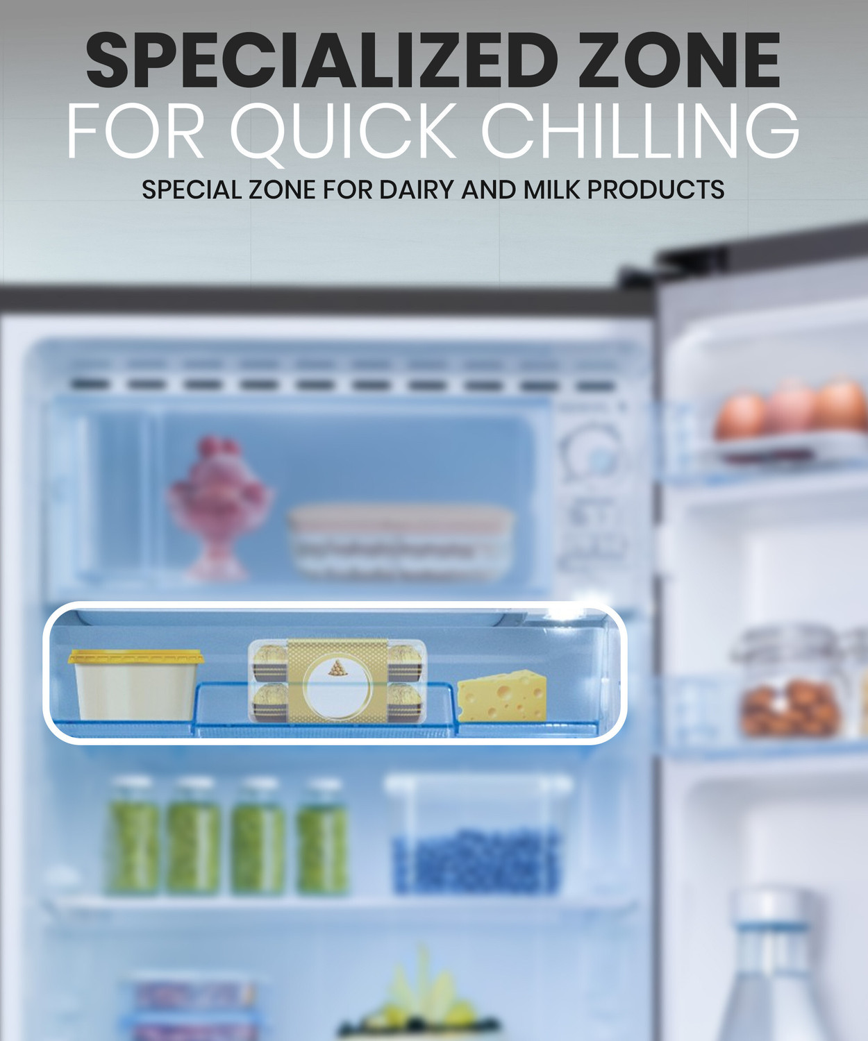 Image of Lloyd by Havells 178 L Direct Cool Single Door 2 Star Refrigerator with Quick Chilling Zone Fast Ice MakingFleximax Design