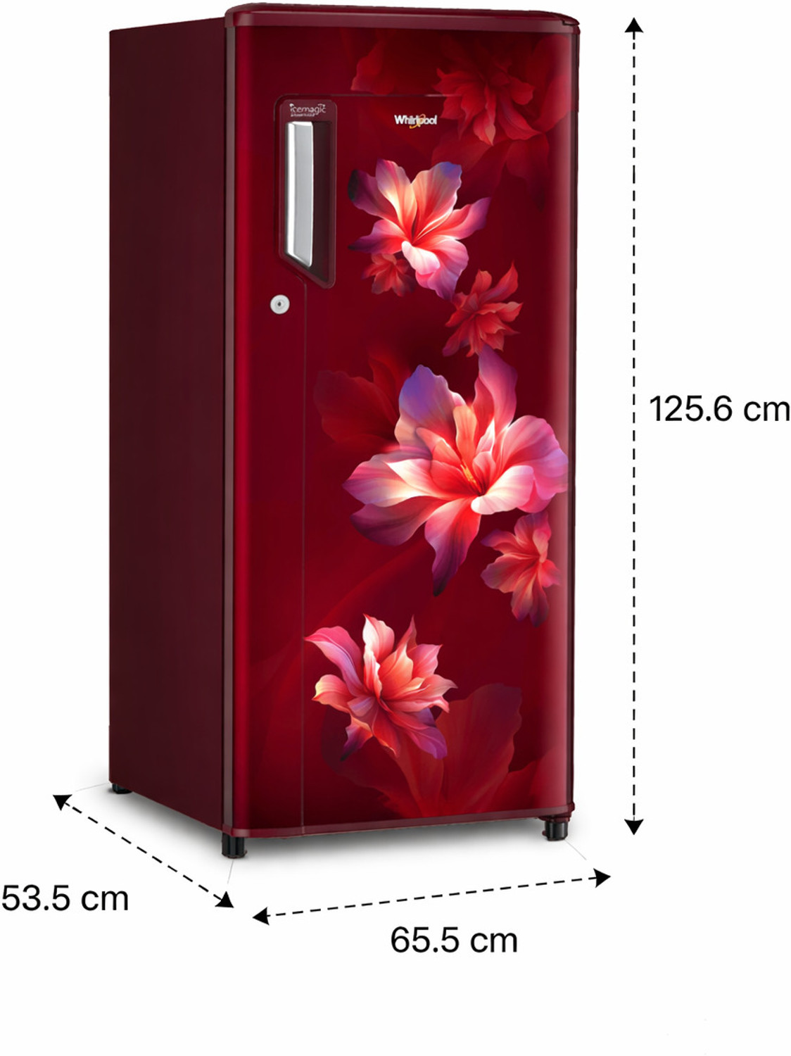 Image of Whirlpool 215 L Direct Cool Single Door 5 Star Refrigerator