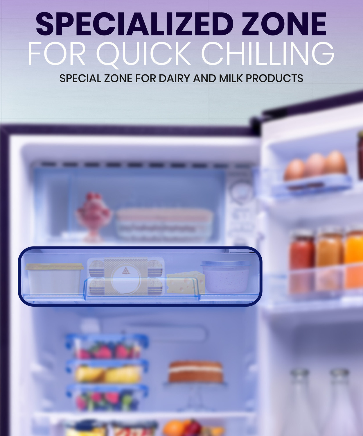Image of Lloyd by Havells 188 L Direct Cool Single Door 5 Star Refrigerator with Base Drawer with Rapid Freeze Technology - Ice in 29 minutes Inverter CompressorFleximax Design