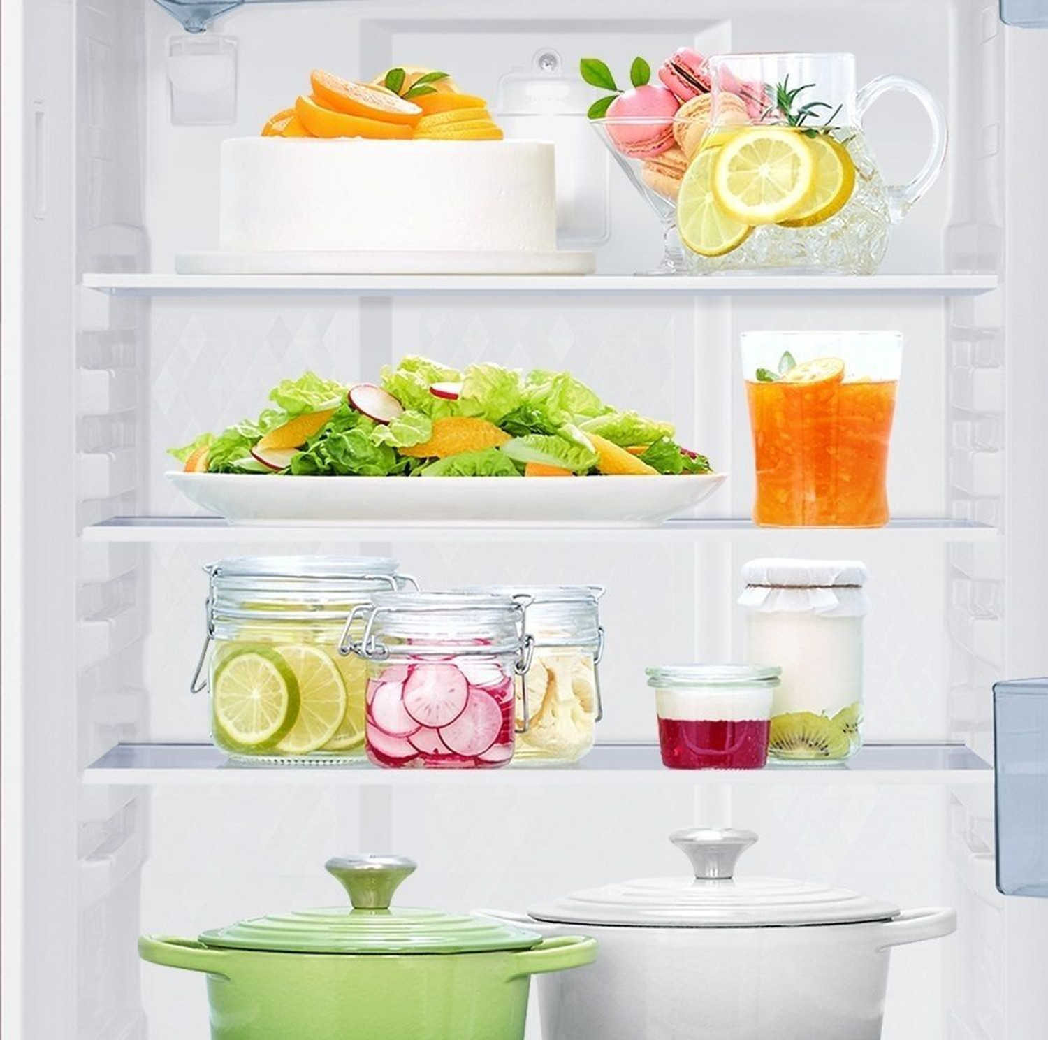 Image of Samsung 215 L Direct Cool Single Door 5 Star Refrigerator with Base Drawer