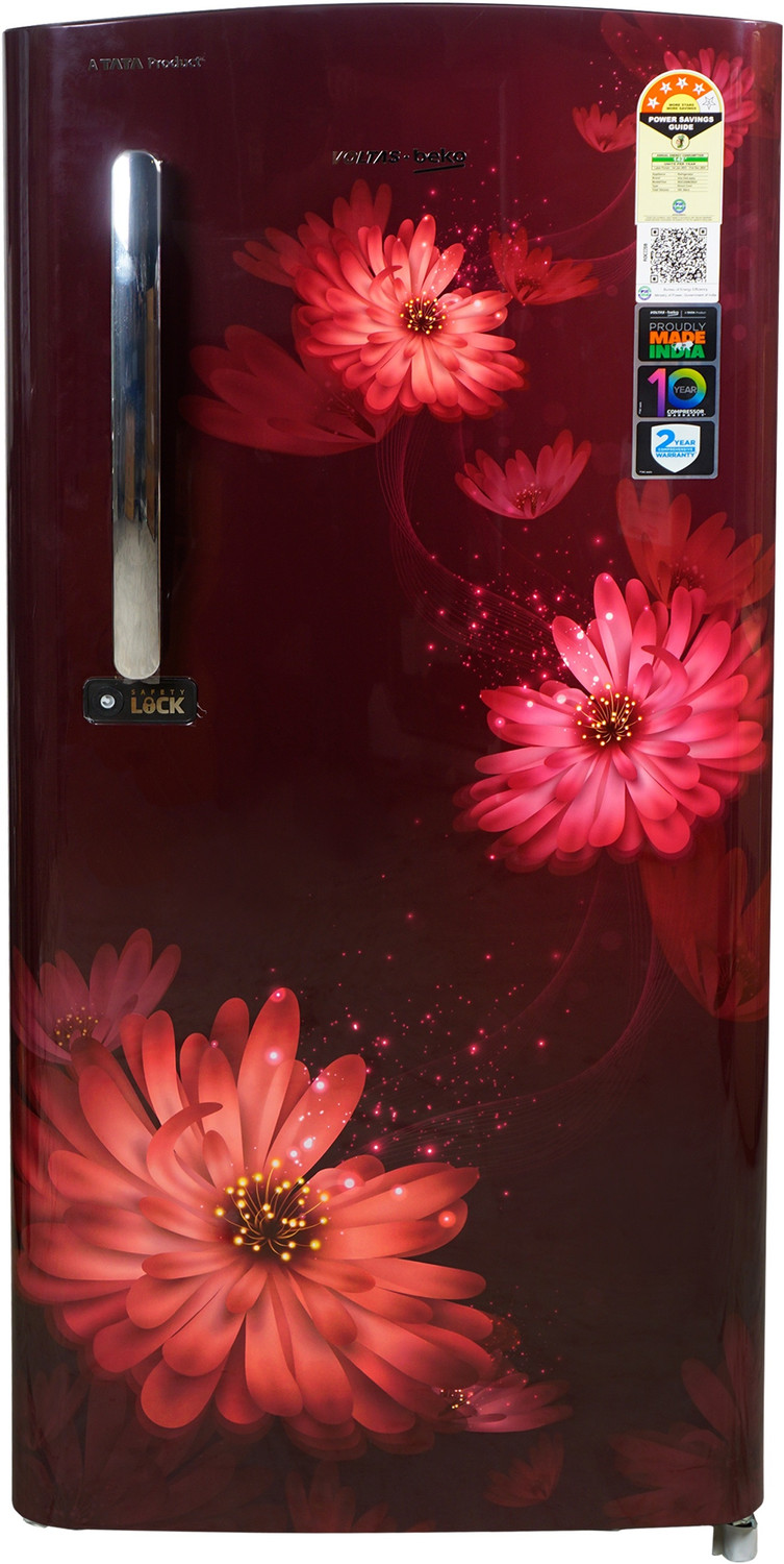 Image of Voltas Beko 185 L Direct Cool Single Door 4 Star Refrigerator