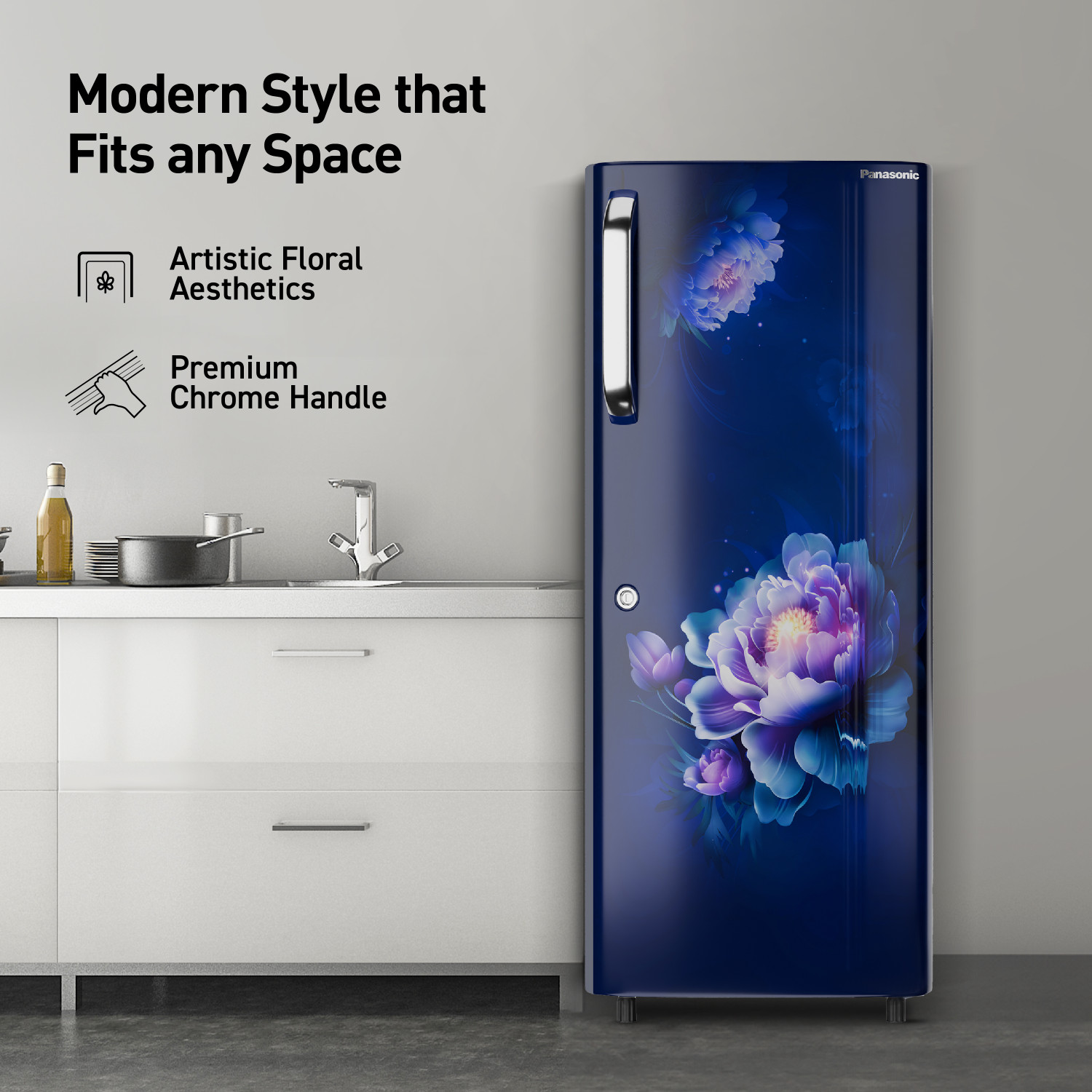 Image of Panasonic 190 L Direct Cool Single Door 2 Star Refrigerator
