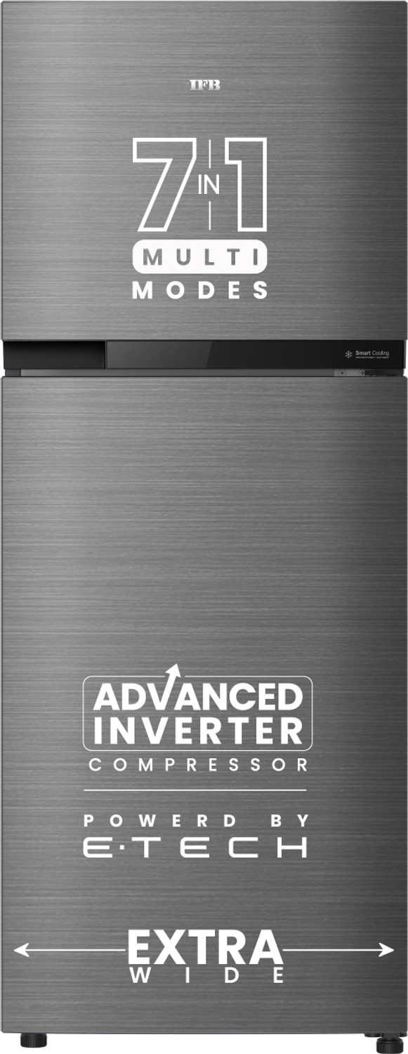 Image of IFB 265 L Frost Free Double Door 2 Star Refrigerator with 7 in 1 Multi Mode with Advanced Inverter Compressor, 360 Degree Cooling and Extraordinary Space Powered by E-Tech