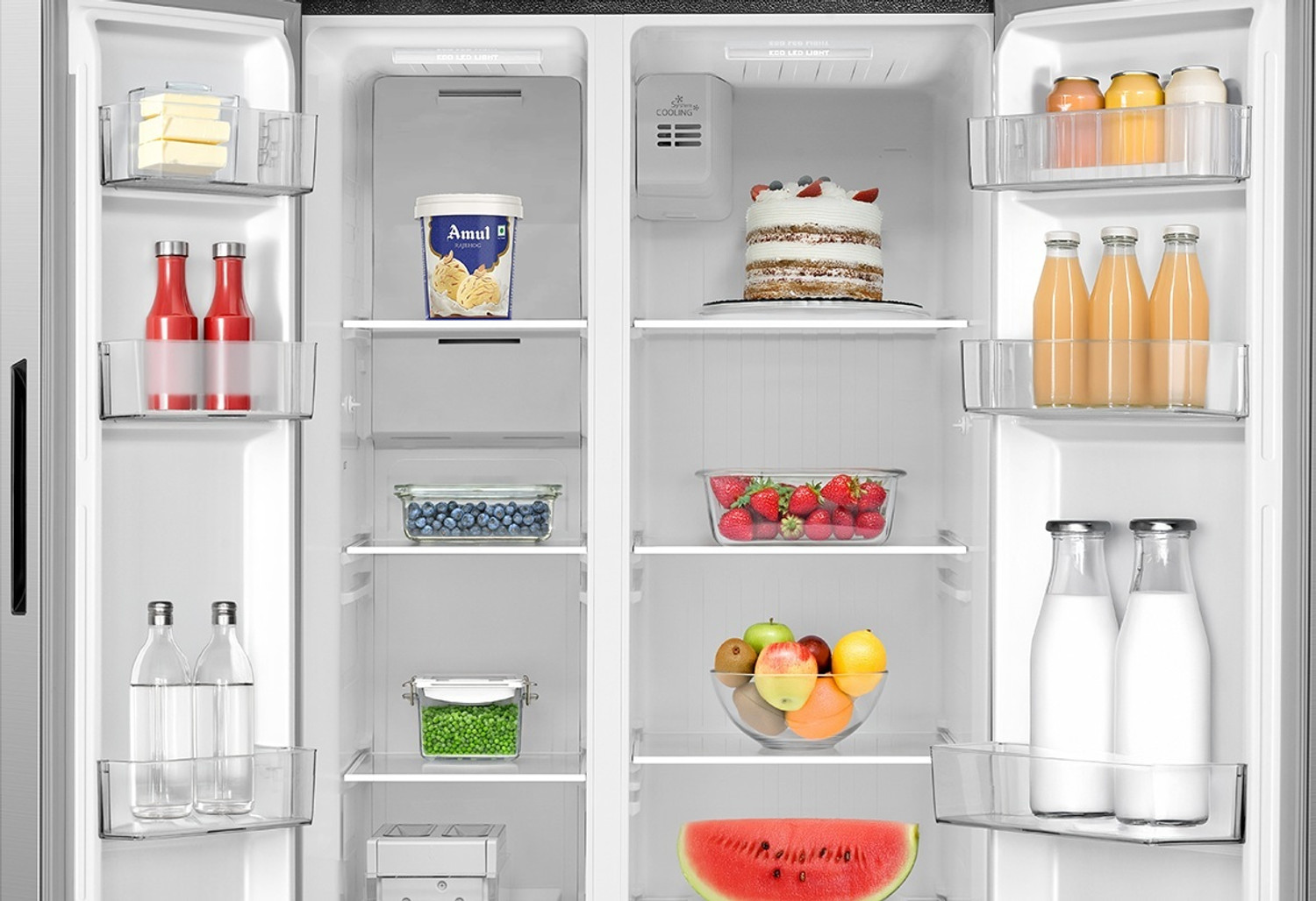 Image of Midea 563 L Frost Free Side by Side Refrigerator