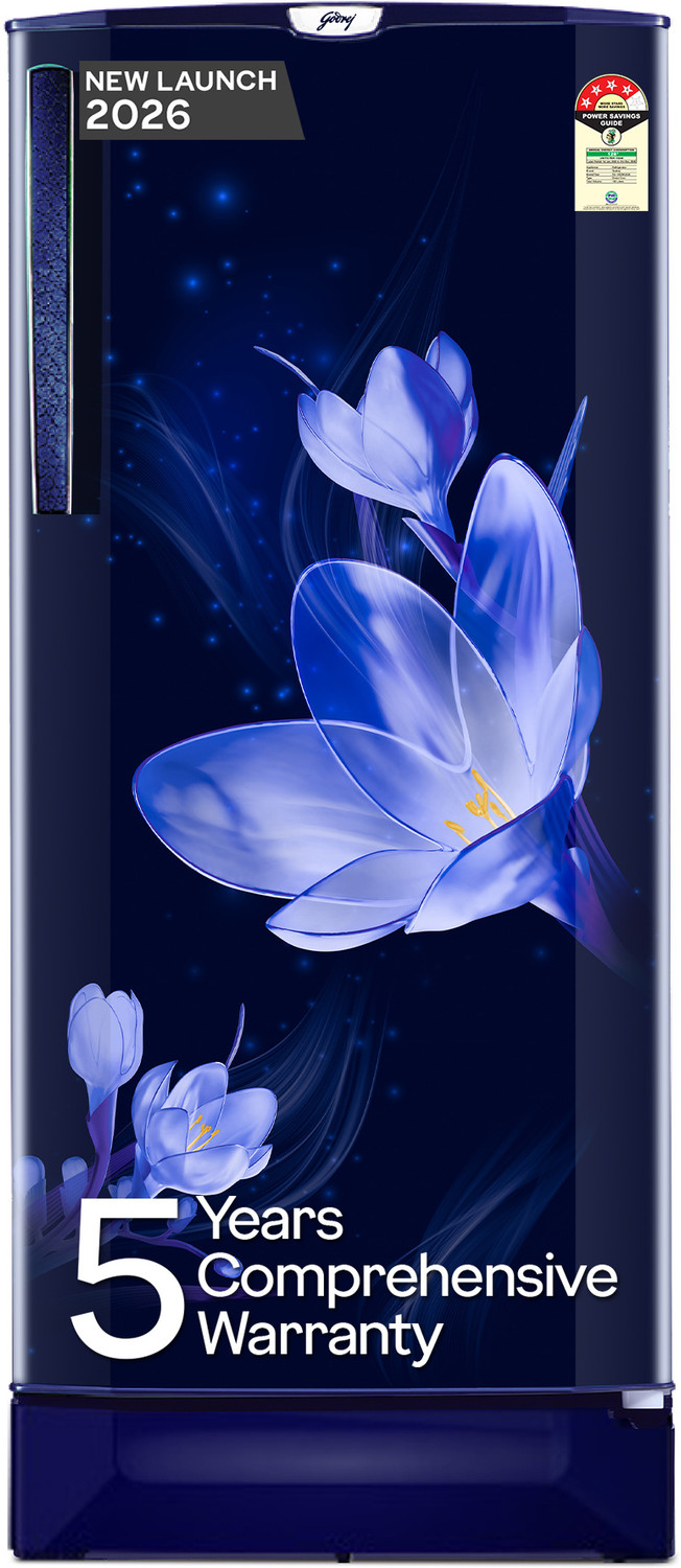 Image of Godrej 185 L Direct Cool Single Door 4 Star Refrigerator with 22L Jumbo Vegetable Tray Advanced Inverter Technology 2.5L Bottle Space