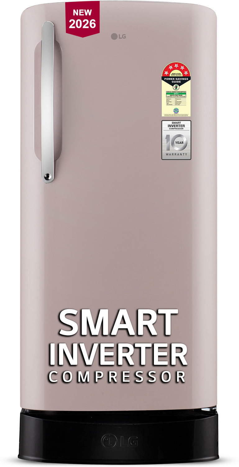Image of LG 201 L Direct Cool Single Door 5 Star Refrigerator with Base Drawer