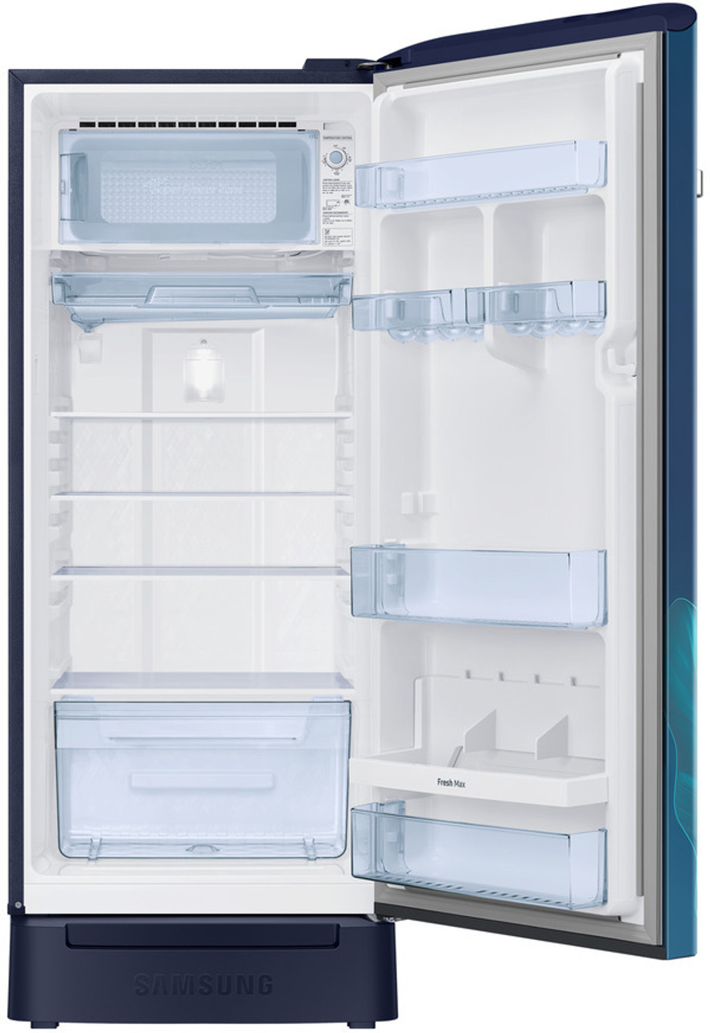 Image of Samsung 215 L Direct Cool Single Door 5 Star Refrigerator with Base Drawer