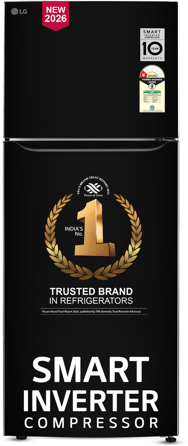 Image of LG 446 L Frost Free Double Door 1 Star Convertible Refrigerator with Door Cooling+, Inverter Compressor, Express Freeze, Convertible, diagnosis, Deodorizer, Works Without Stabilizer, Auto Connect & 2026 Model