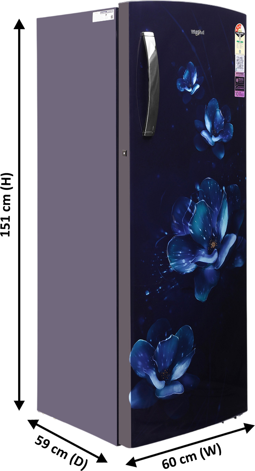 Image of Whirlpool 274 L Direct Cool Single Door 3 Star Refrigerator