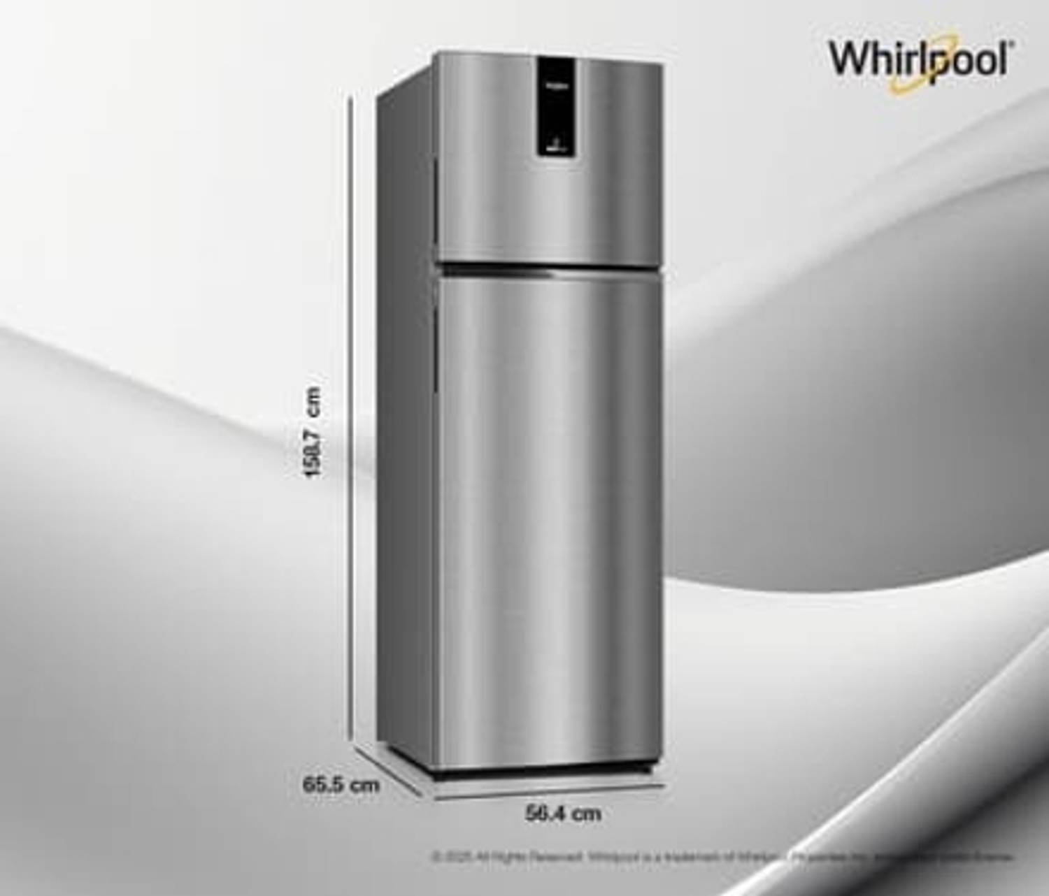 Whirlpool 235 L Frost Free Double Door Refrigerator - Image 4