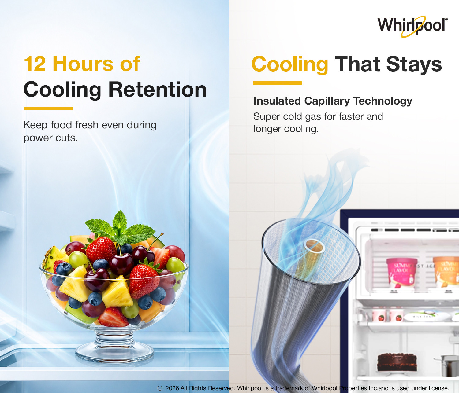 Image of Whirlpool 192 L Direct Cool Single Door 4 Star Refrigerator with 4 star Refrigerator, upto 12 hour cooling retention, fridge