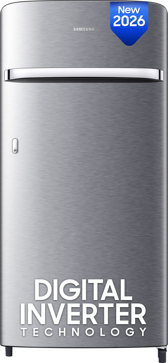 Image of Samsung 189 L Direct Cool Single Door 5 Star Refrigerator with Digital Inverter, Single Touch Defrost, 2026 Model
