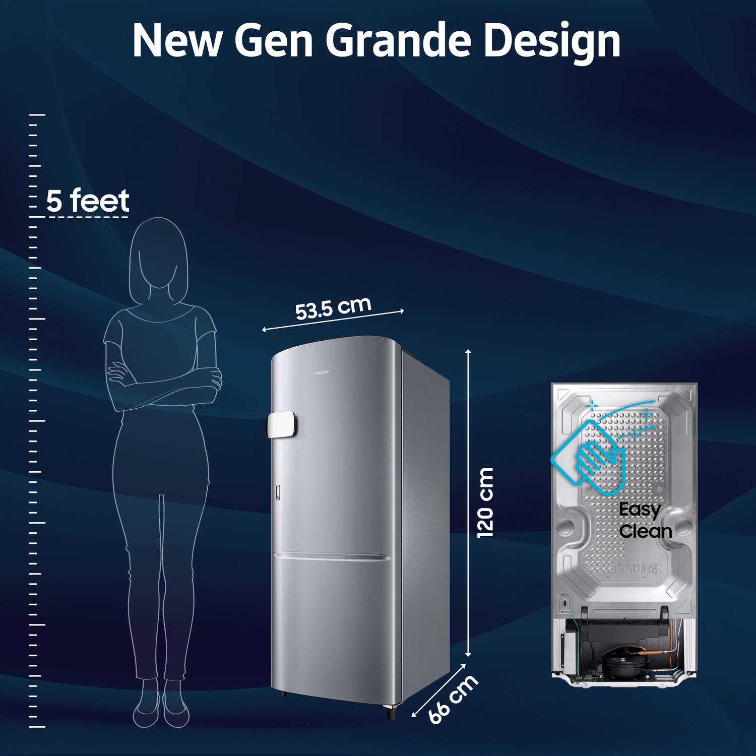 Samsung 183L Direct Cool Single Door Refrigerator - Image 2