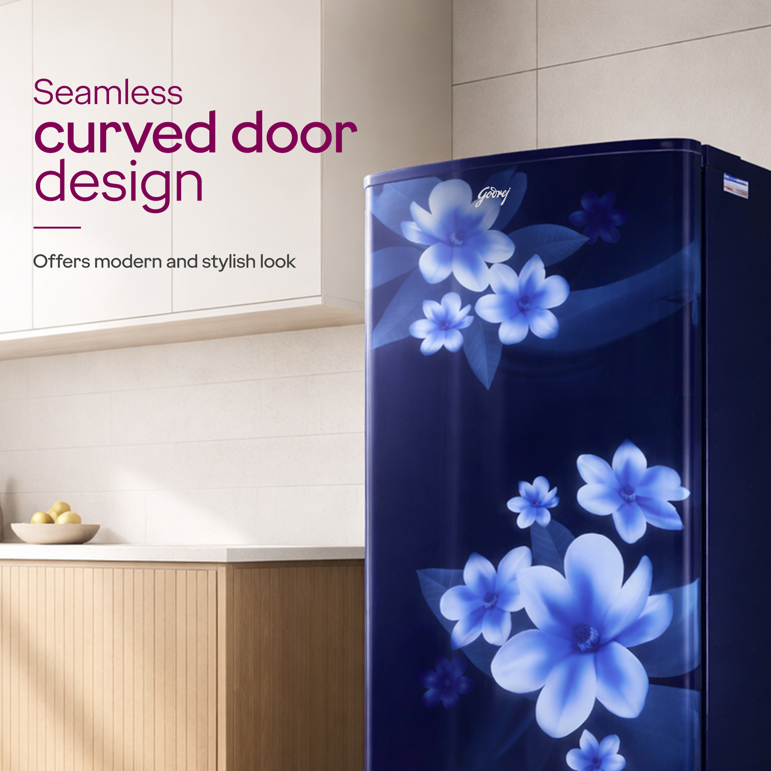 Image of Godrej 180 L Direct Cool Single Door 1 Star Refrigerator with 20L Jumbo Vegetable Tray Advanced Capillary Technology 2.5L Bottle Space