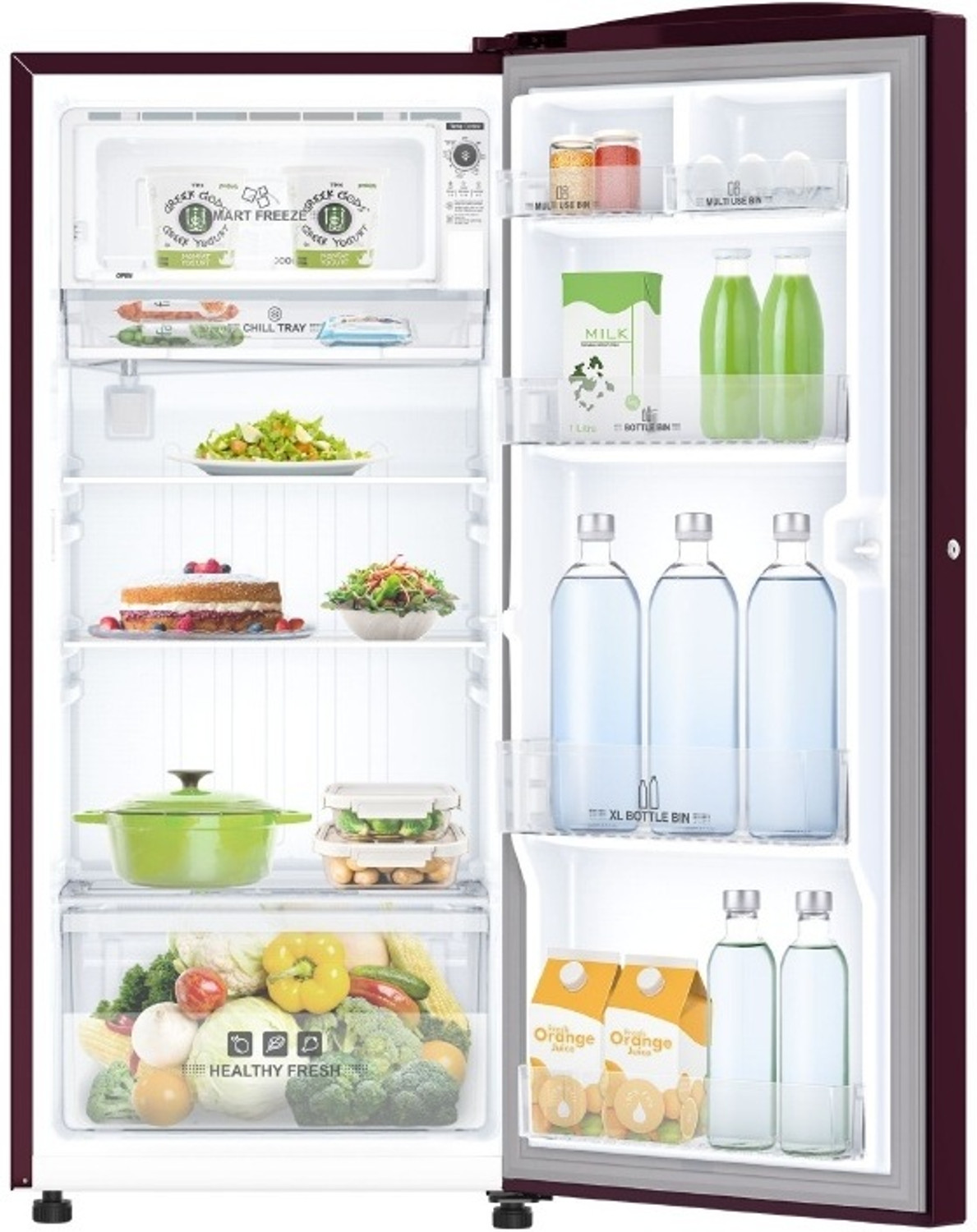Image of Midea 215 L Direct Cool Single Door 2 Star Refrigerator
