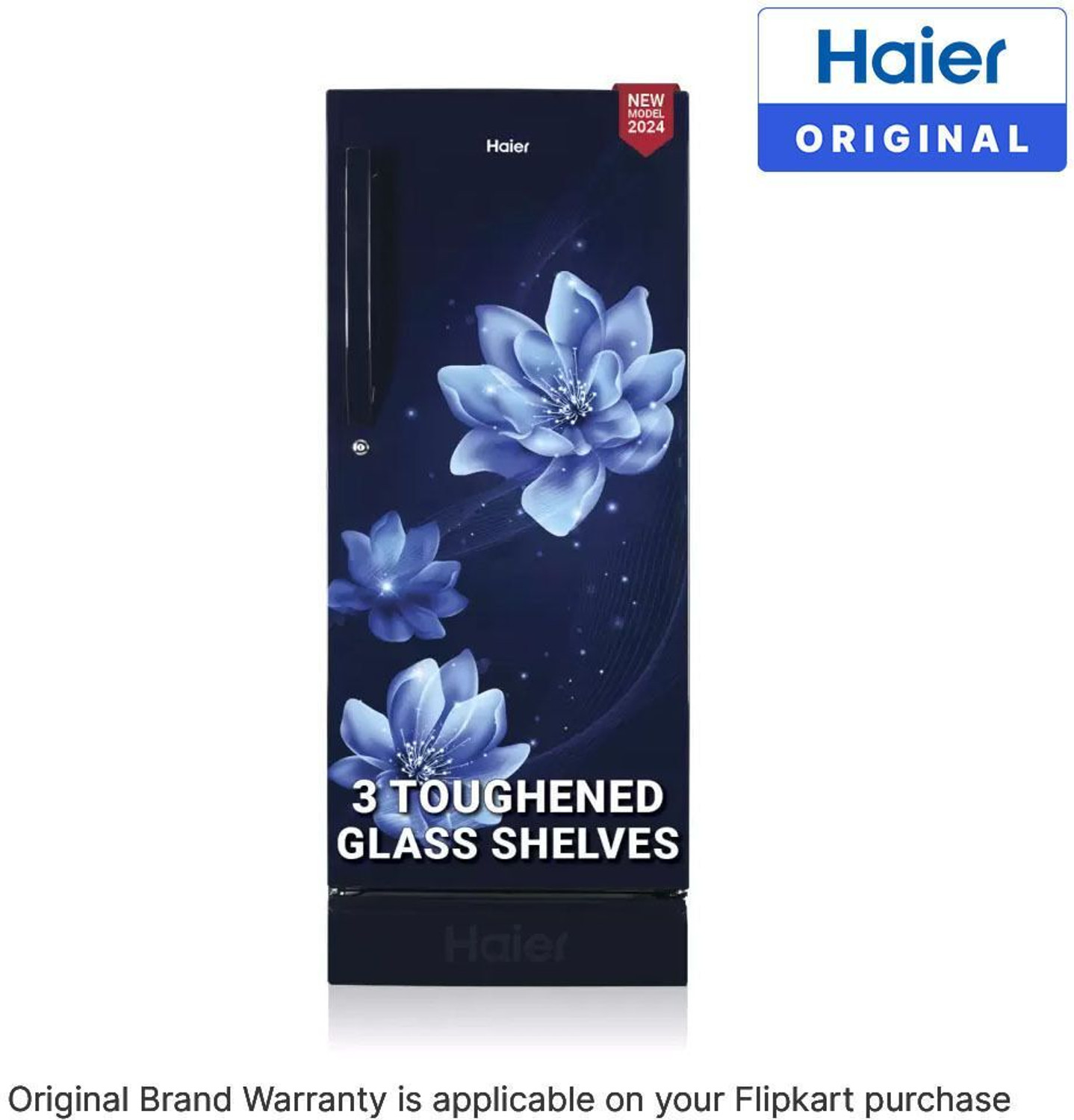 Image of Haier 190 L Direct Cool Single Door 4 Star Refrigerator with Base Drawer with Large Storage Space1 Hour Icing Technology
