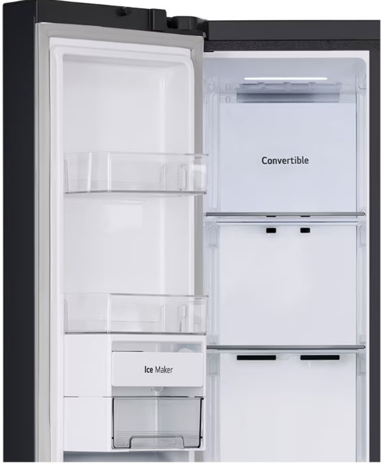 Image of LG 650 L Direct Cool Side by Side 5 Star Convertible Refrigerator