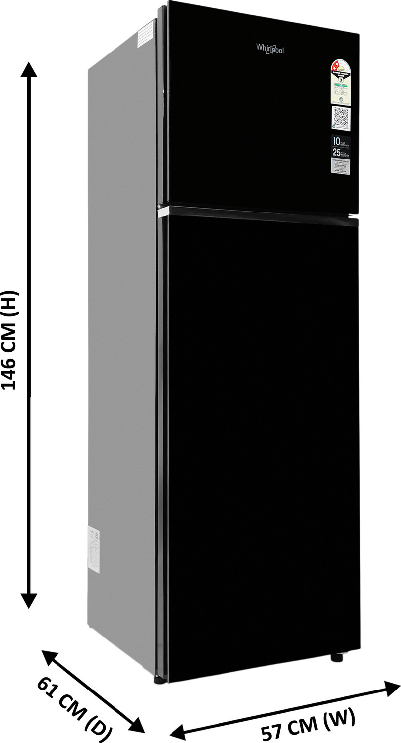 Image of Whirlpool 259 L Frost Free Double Door Top Mount 2 Star Refrigerator