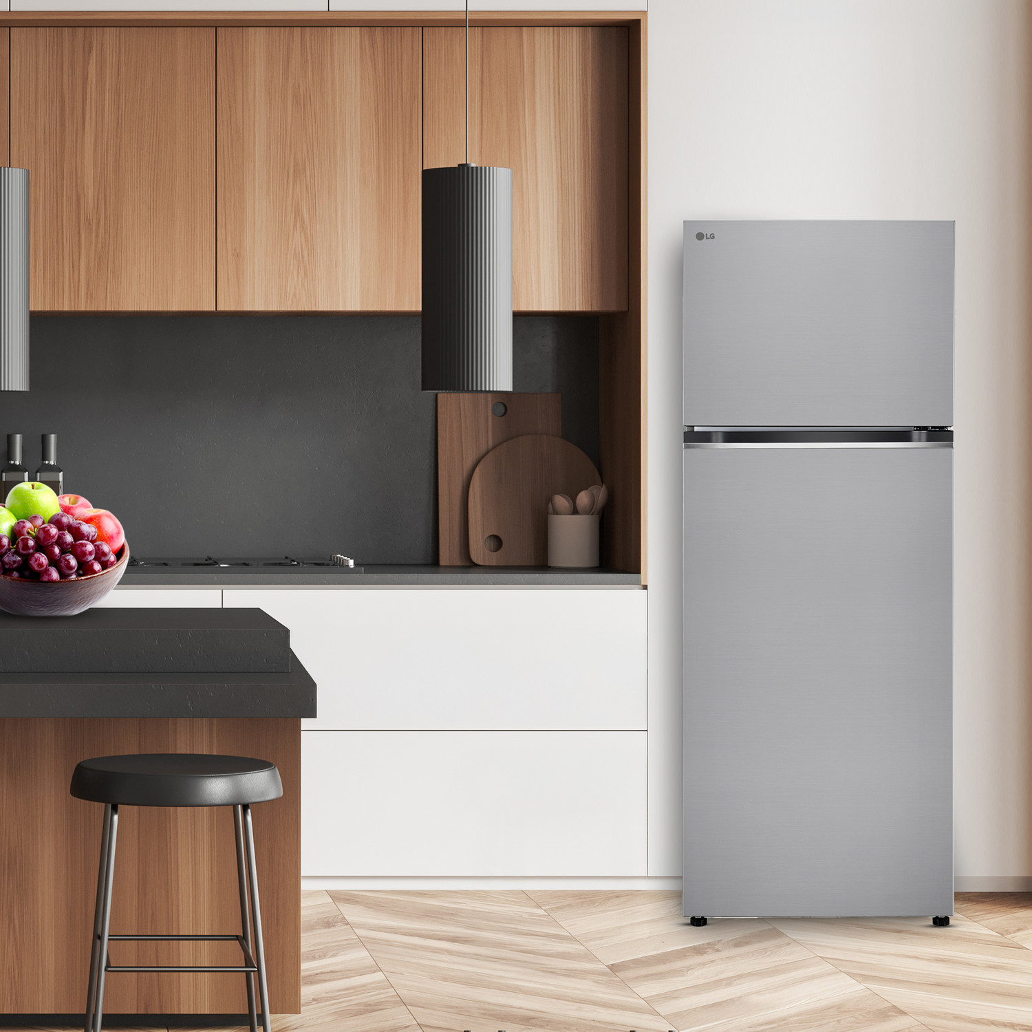 LG 466 L Frost Free Double Door 1 Star Convertible Refrigerator with ...