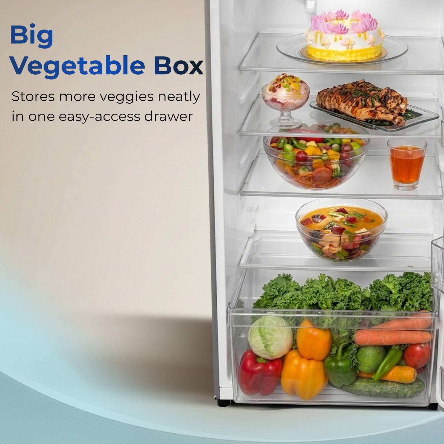 Haier 190 L Direct Cool Single Door 4 Star Refrigerator with Fast