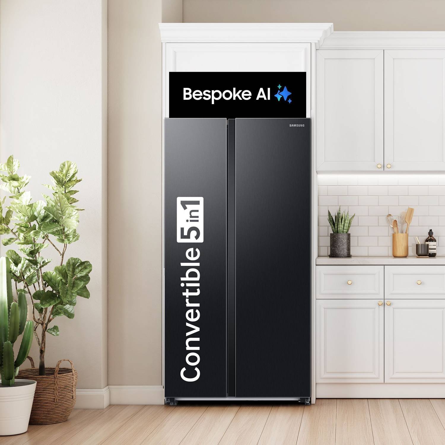 Samsung 653 L Frost Free Side by Side 3 Star Refrigerator with AI