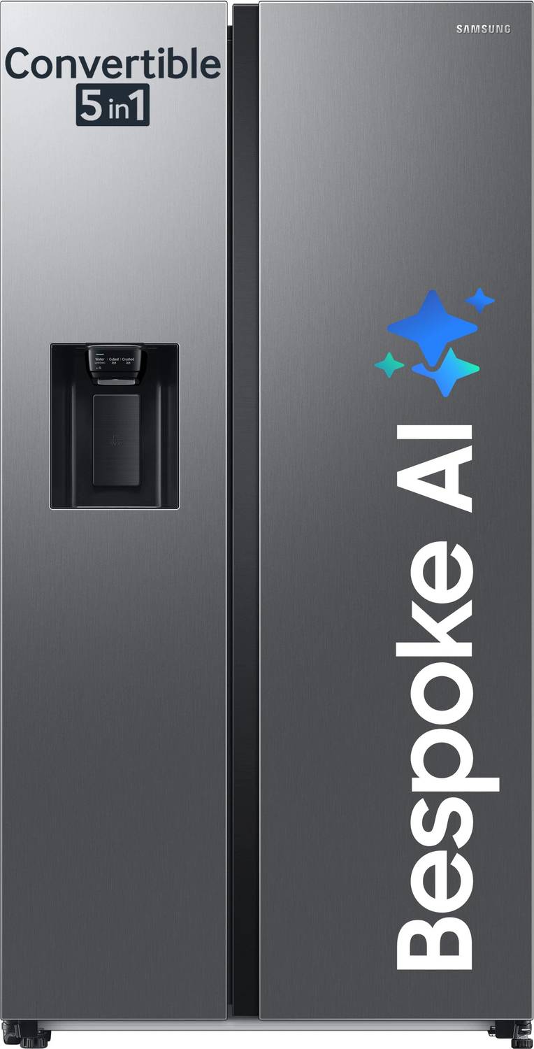 Samsung 633 L Frost Free Side by Side 3 Star Refrigerator  with AI and WiFi, Convertible 5-in-1, Water and Ice Dispenser, Digital Inverter price history chart and lowest price