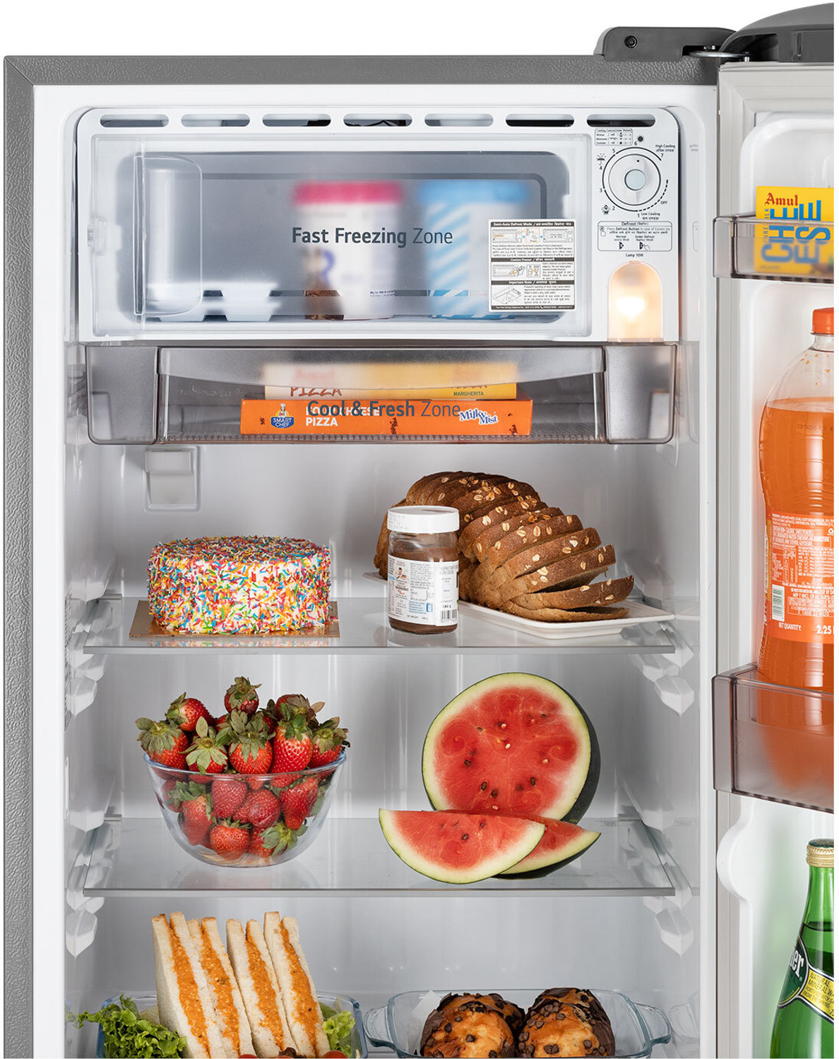 Image of LG 210 L Direct Cool Single Door 5 Star Refrigerator with Base Drawer