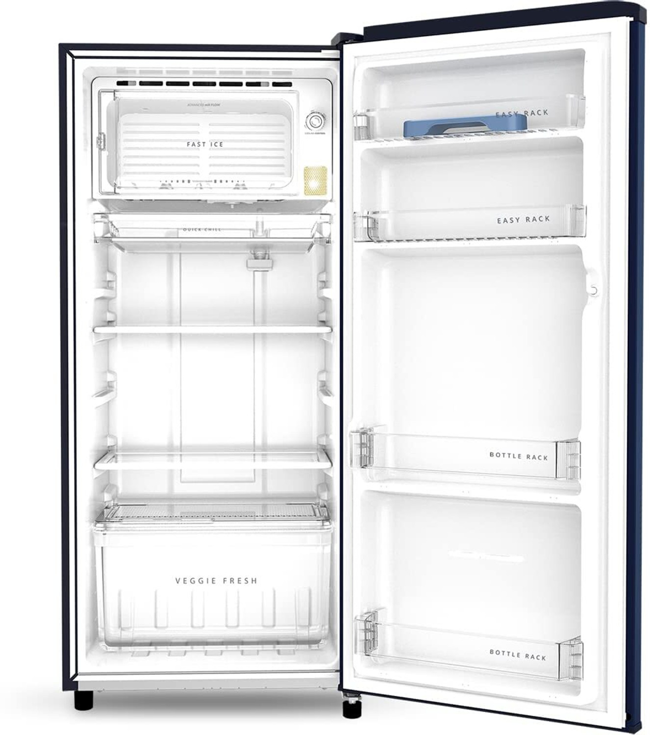 Image of Whirlpool 184 L Direct Cool Single Door 3 Star Refrigerator with 3 star Refrigerator, upto 9 hour cooling retention, fridge