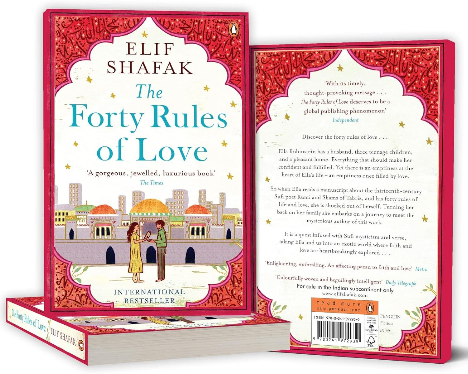 Image of The Forty Rules of Love - Historical Fiction with 1 Disc