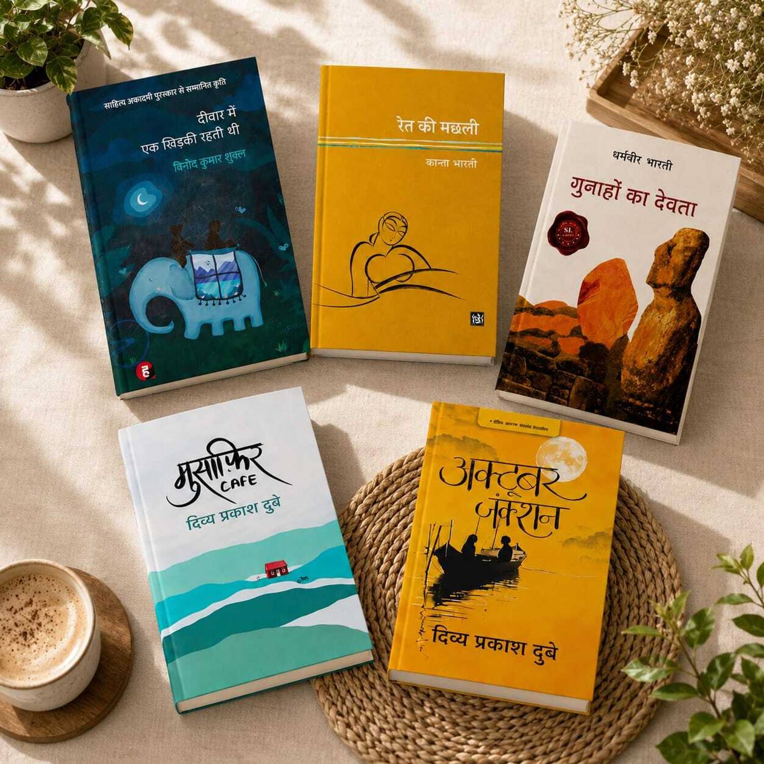 Combo: Gunahon Ka Devta + 4 Books - Image 1